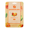 PB & JAY Purenature Facial Mask ? Premium Quality Korean Sheet Mask for Dull Skin ? Korean Collagen Essence Radiance-Reviving Facemask Sheet (Vitamin C)