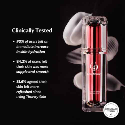 Thursty Skin Hydrating Fluid | Anti-Aging Face Serum with 5 Types of Hyaluronic Acid & Rambutan | Deep Hydration Targets Collagen Skin Renewal Firming & Radiance ? Clinically Tested ? 30ml