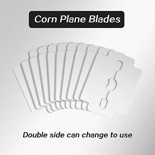 Mudder Callus Shaver Replacement Blades - 50 Pack Stainless Steel Refills