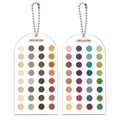 True Autumn Color Palette Cards - 2 Pc Swatch Guide