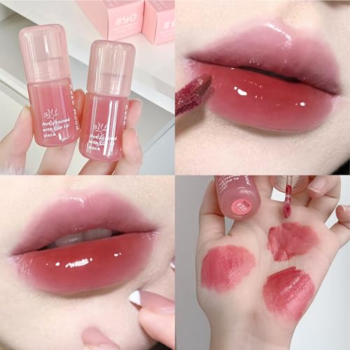 Jelly Lip Gloss Set (4pcs) - Moisturizing & Plumping