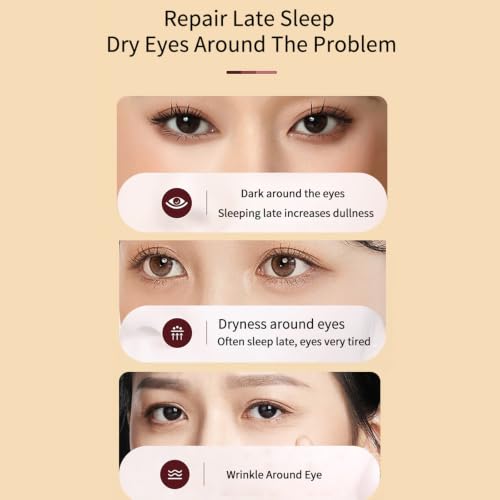 BLUE LOVE Eye Cream for Puffiness & Dark Circles - 0.71 Fl Oz - Night Rejuvenation
