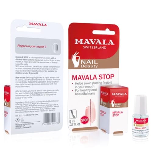 Mavala Stop Nail Biting Treatment Polish | Bitter Taste Deterrent