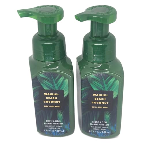 Bath & Body Works Waikiki Beach Foaming Hand Soap 8.75oz 2-Pack