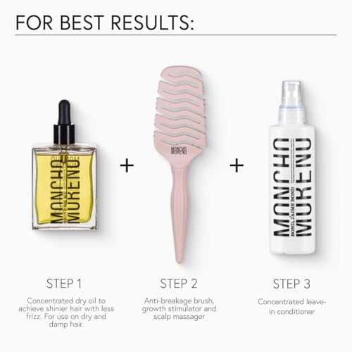 MONCHO MORENO Magic Brush - Professional Detangling Hair Brush