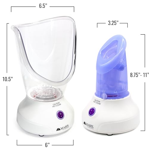 Mabis Steam Inhaler with Facial & Nasal Mask - 60ml