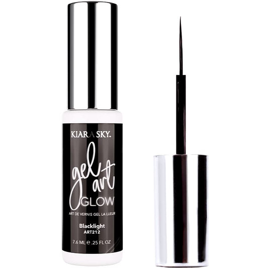 KIARA SKY Glow Gel Art Liner (Blacklight) - Black & Green