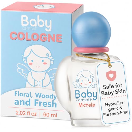 Zermat Baby Perfume Unisex Cologne - Paraben-Free, Hypoallergenic, Long-Lasting Floral Scent, 65ml