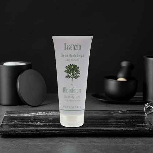 L’Erbolario Body Cream – Moisturizing Body Butter for All Skin Types – Revitalizing and Firming Skin Care with Herbal Notes - Absinthium – 6.7 oz