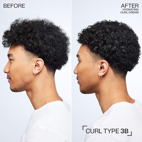 Redken Hydrating Curl Cream - 72 Hour Curl Definition, Heat Protection up to 450¡ÆF, Hydrates & Reduces Frizz, With Squalane & Jojoba Oil