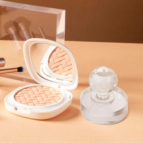 Cosmetic Powder Pressing Tool 1.18In Compact Eyeshadow Blusher Highlighter Makeup Repair Stamp Mold for Versatile Powder Cosmetics