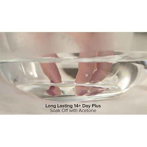 NYK1 Nail Force Power Builder Nail Gel with Nailac Base Coat and Top Coat Gel Nail Polish - Salon Quality Nail Repair and Clear Soak Off UV Gel