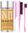 Hair Wax Stick & Edge Brush Set – Frizz Control & Flyaway Smoothing