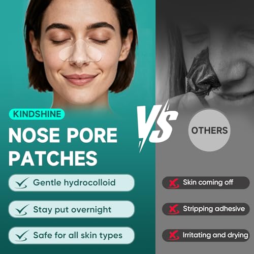 Unscented Hydrocolloid Nose Pore Patches 30 Count - Overnight Blackhead Remover