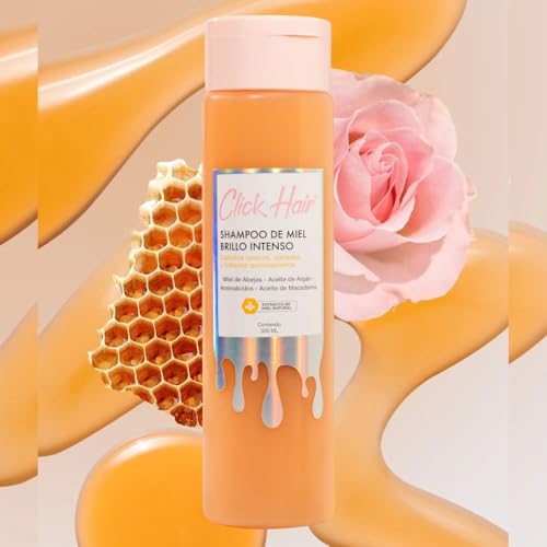 RUUFE Honey Hair Shampoo & Perfume Set - Nourishing, Shine-Boosting, Paraben-Free