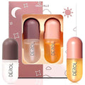 Lip Plumper Set with Day & Night Serum, Vitamin E & Collagen