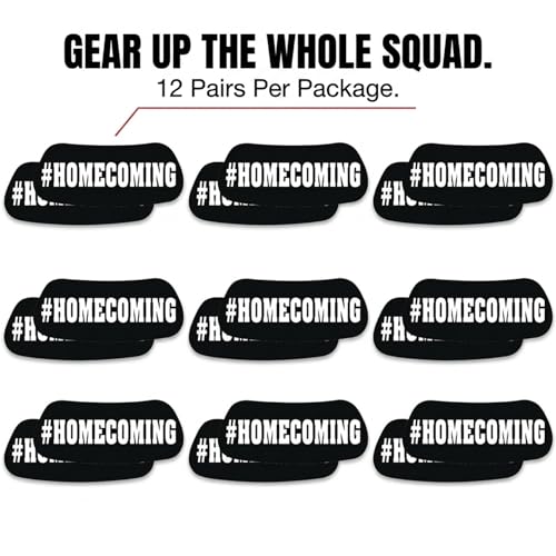 Anderson's Hashtag Homecoming EyeBlacks, 12 Pairs (24 Count)