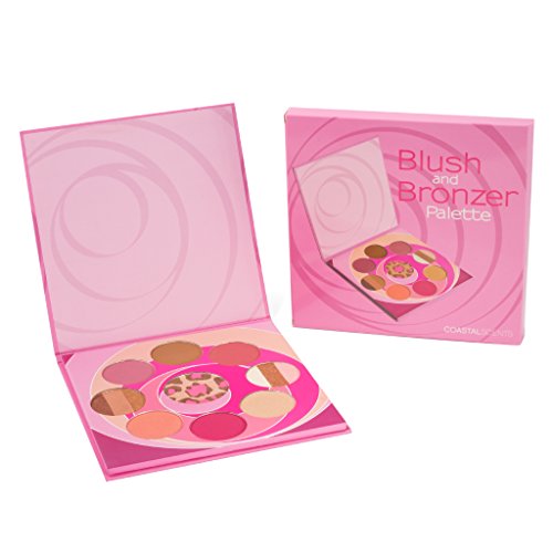 Coastal Scents Blush & Bronzer Palette - All-in-One Face Palette