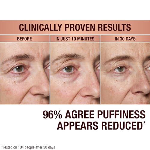Charlotte Tilbury Hollywood Skin Secrets Under Eye Patches - Radiance-Boosting Lift Effect Eye Patches for Puffy Eyes & Dark Circles - Infused with Non-Slip & Non-Drip Cooling Hydrogel Cushion