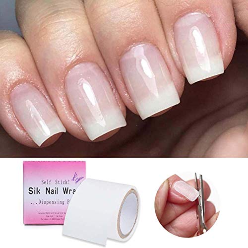Self-Adhesive Nail Repair Fiberglass Silk Wrap for Damaged Nails - Reinforce & Protect