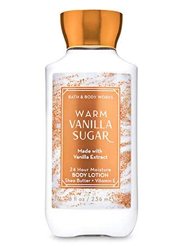 Bath & Body Works Shea and Vitamin E Body Lotion, Warm Vanilla Sugar, 8 Ounce