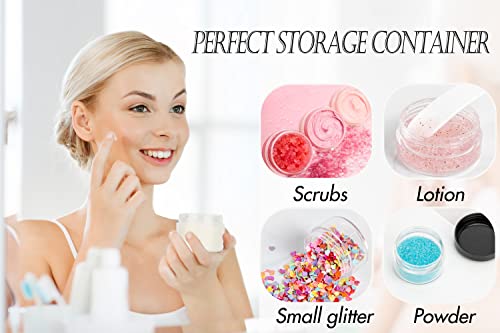 5g Sample Containers with Lids, 10 Pack – Mini Jars for Cosmetics & Skincare