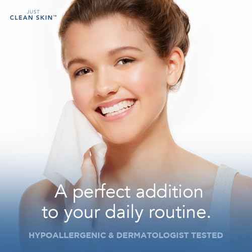 Dry Face Towels 50 Count | 10" x 11.5" Extra Large Disposable Dry Wipes | Plant-Based Viscose, 100% USDA Biobased | Makeup Remover Face Wipes | Ultra Soft Towelettes for Sensitive Skin