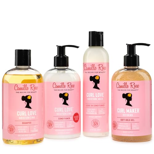 Camille Rose Curl Maker Gel - Soft Hold for Curly Hair, 12 Fl Oz