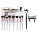 DUcare Makeup Brushes Set Professional 27Pcs+Eyelash Comb