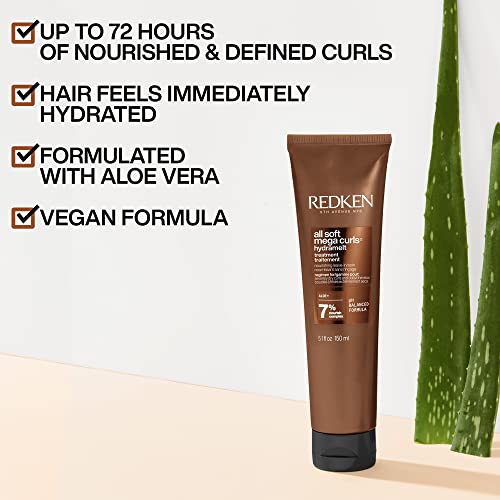 Redken All Soft Mega Curls Hydramelt Leave-In Hair Treatment for Curls