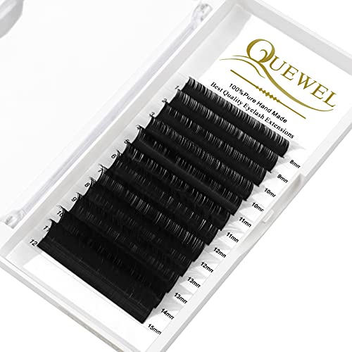 QUEWEL 0.15mm D Curl Lash Extensions Mix 8-15mm Classic