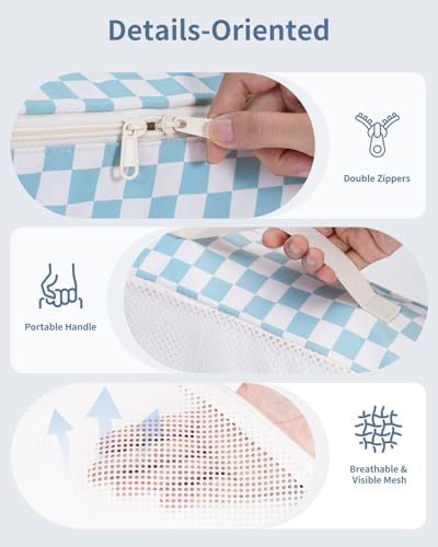 Narwey 7-Piece Packing Cubes Set for Travel Organization