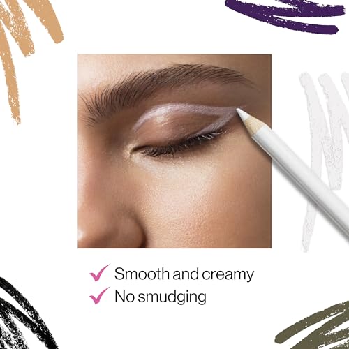 NYX Vivid Rich Mechanical Eye Pencil 12 Shades + White Kohl Eyeliner Bundle