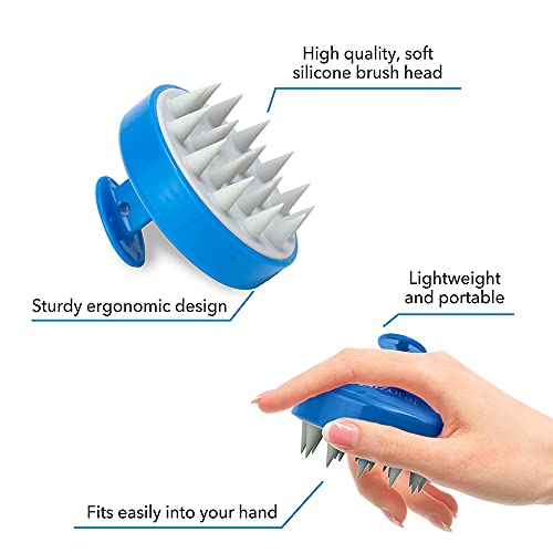 Nizoral Hair Shampoo Brush 1 Count Scalp Massager for All Hair Types