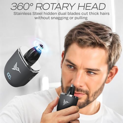 HUMMINGBIRD CleanUp Bundle Includes MK14 BeardMaster and MK12 Compact Nose & Ear Trimmer