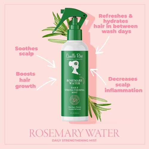 Camille Rose Rosemary Water Hair Spray 8oz