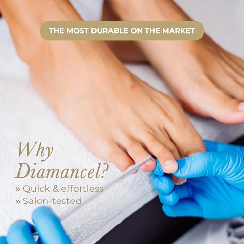 Diamancel Luxury Diamond Toenail File ? #3 Coarse Grit ? For Toe Nails or Thick Fingernails