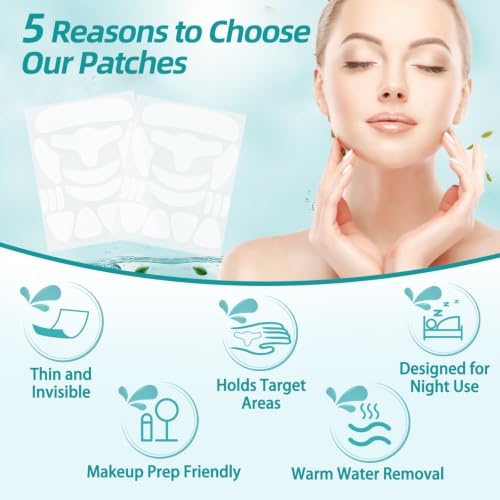 Face Wrinkle Tape | 208 Pack Forehead & Expression Line Patches