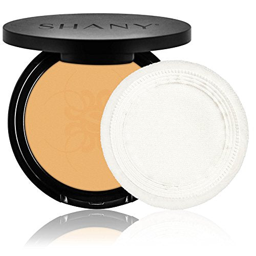 SHANY Two Way Compact Pressed Powder Foundation, Wet & Dry