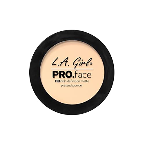 L.A. Girl PRO Face Powder - Warm Caramel, LAX-GPP612, 0.25 Ounce (LAX-GPP612-B)