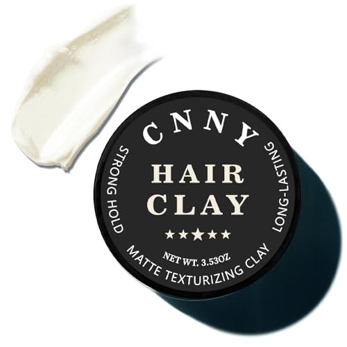 Men's Matte Hair Clay – Firm Hold, Natural Finish, 3.53 oz