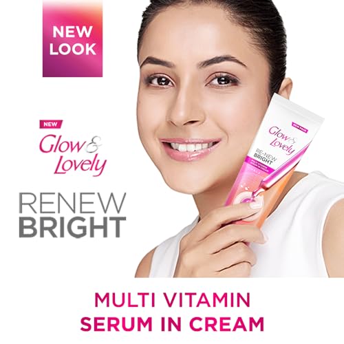 Glow & Lovely Re-New Bright Advanced Multi Vitamin Serum Cream, 50g