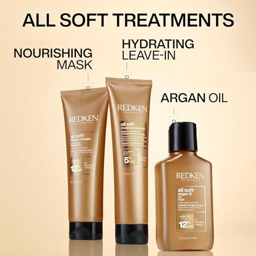 Redken All Soft Heavy Cream Mask - Deep Conditioner with Argan Oil