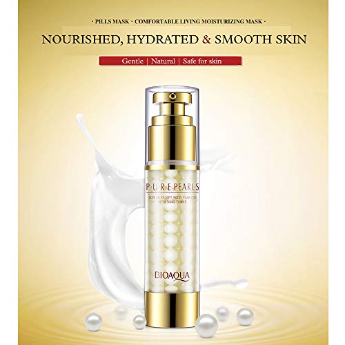 BIOAQUA Pure Hydrolyzed Pearls Skin Silky Moist Flawless Refreshing Tender Nourishing Cells Plants Extracts 60g