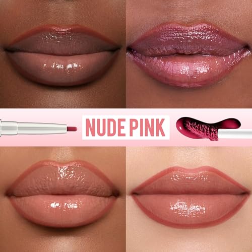 iMethod Dual-Ended Lip Liner Stain Peel Off Nude Pink