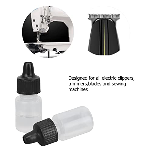 Pssopp Hair Clipper Oil - 10pcs Shaver Maintenance Lubricant - Reduce Friction - Prevent Trimmer Blades Dulling - Sewing Machine Repair Oil