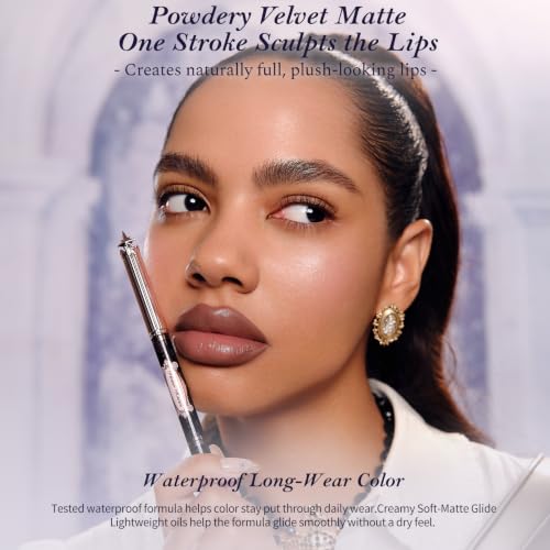 Flower Knows Knight Unicorn Lip Liner - Soft Peachy Nude