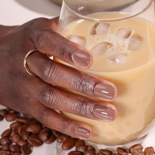 LONDONTOWN Lakur Nail Polish - Long-Lasting Vegan Formula, Nude & Brown Shades