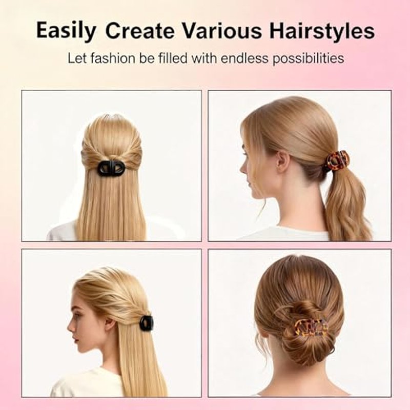 Magnetic Hair Clips - Strong Hold, No-Crease Design