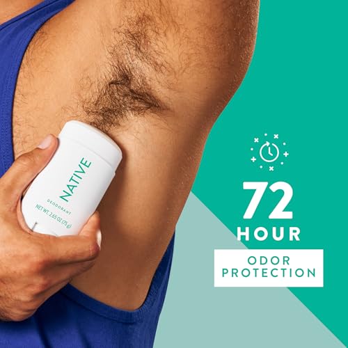 Native Aluminum-Free Deodorant for Women & Men, Palm Leaf & Agave, 2.65oz - Unisex Natural Odor Protection